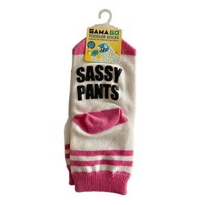 “Sassy Pants” Toddler Novelty Socks